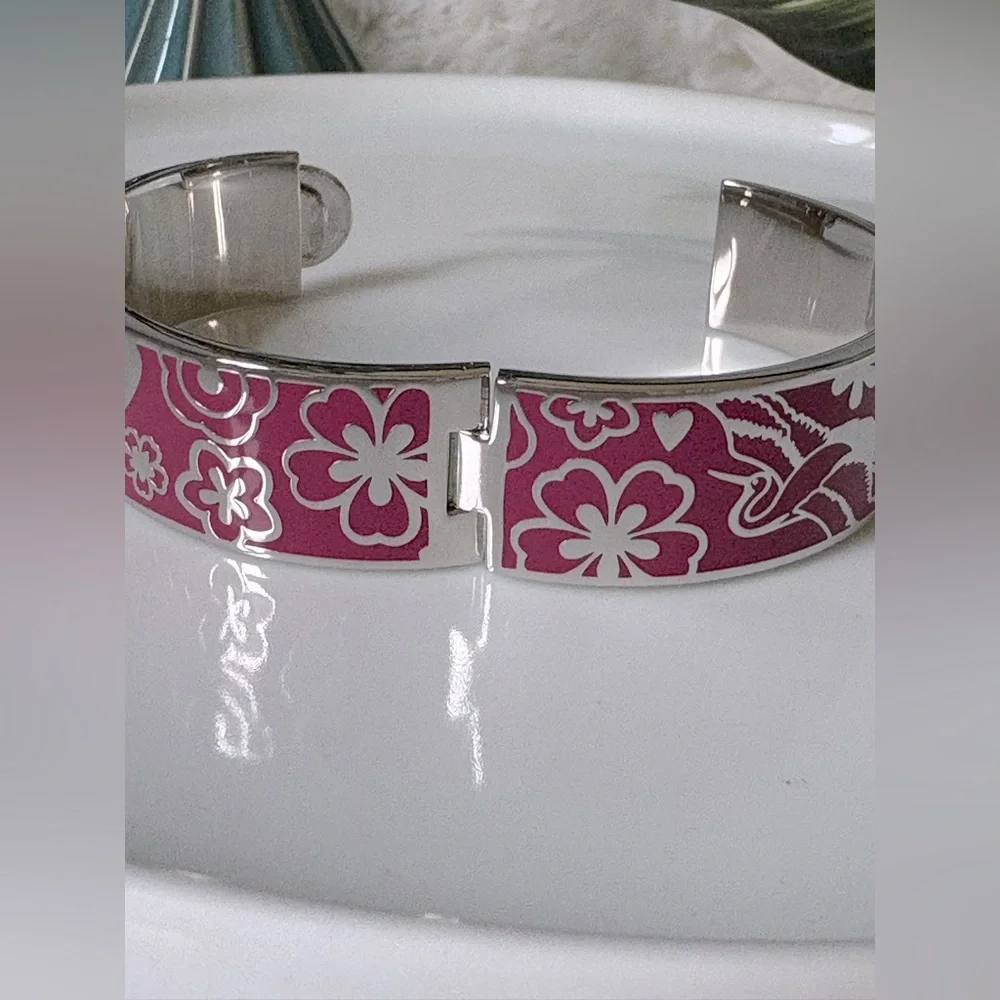 NWOT -Johnny Was LOVE Hinged Bracelet - M/L - Picture 9 of 10